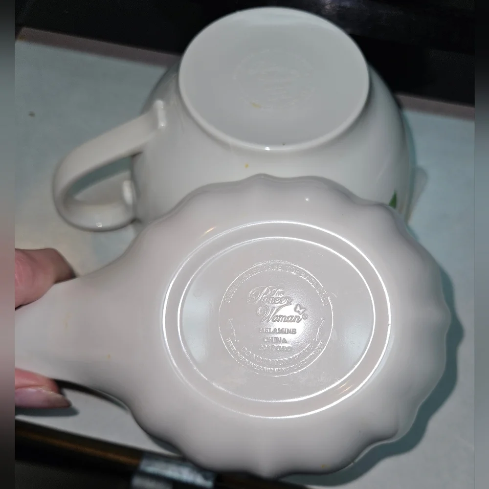 The Pioneer Woman Melamine Spoon Rest & 2 Cup Measuring Cup set Sale No Offers